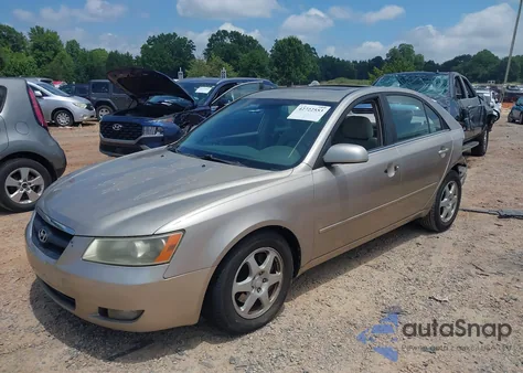 2006 Hyundai Sonata Gls V6/Lx V6 из США, поврежденный, VIN 5NPEU46F16H050270